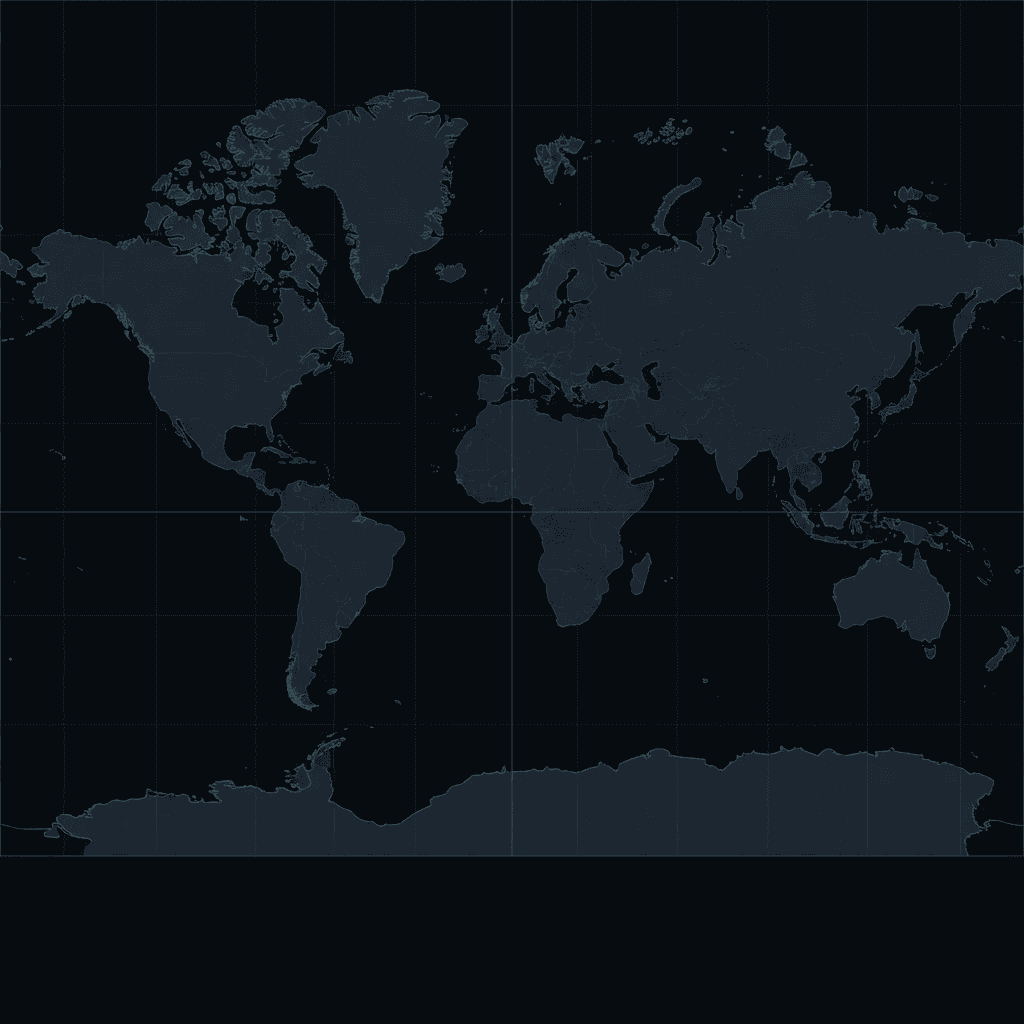 Dark world map showing global aviation weather complexity